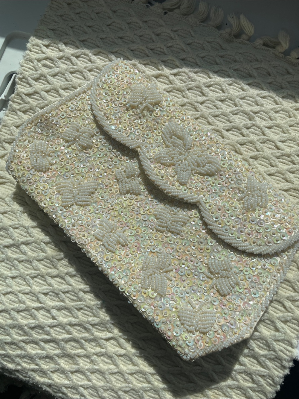 VTG WALBORG BEADED CLUTCH - Picture 11 of 17